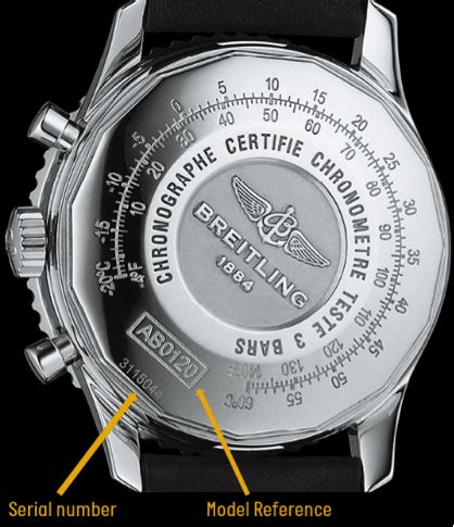 breitling seriennummer